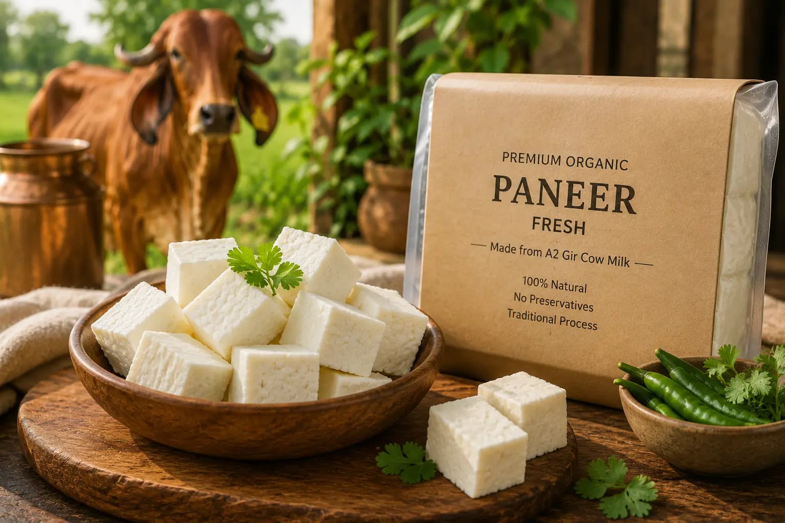 Fresh Paneer - Soft & Creamy (200g)